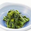 菜の花の辛子和え