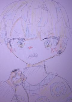🌈🕒️の絵投稿するよ〜ん♪