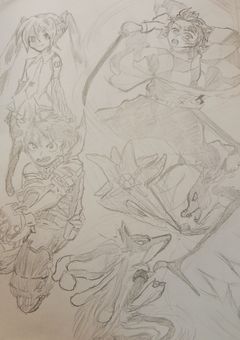 絵を投稿するぜ