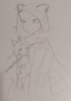 人のオリズを描いて載せる部屋