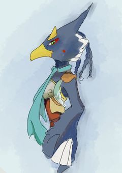 描いた絵をあげる