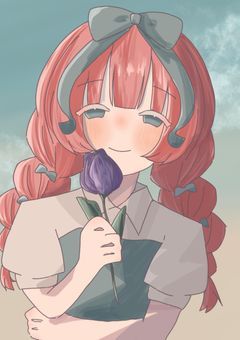 『 枯れない花を、探しているんです 。』