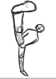 気分転換にイラスト描く時用の部屋（？）