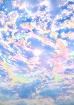 蒼い海