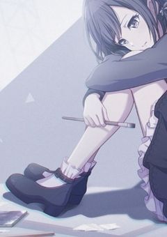 鑑に映る絵は綺麗でした