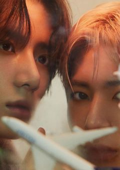 ステージの裏で。