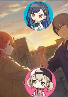 いちゃいちゃしてる彰冬と、それを眺める人達