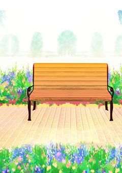 木漏れ日のベンチ