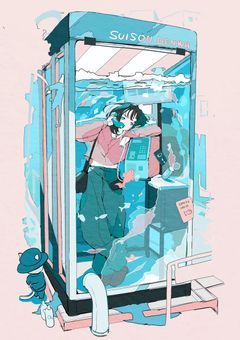 窓際にあるシクラメン_