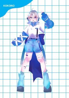 ここの。