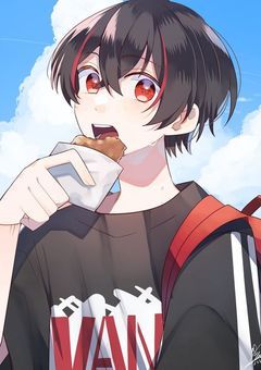 花束が枯れぬように水やり(🍗ver.)