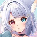 によ .