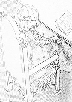 氷 を 操 る 男 の 子 。