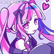 仄闇蝶羅　#かがみもちてぇてぇさんのアイコン画像