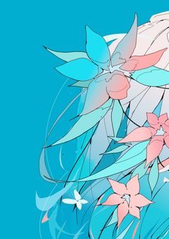 　＿＿ 華の呪いは死の如し 。　