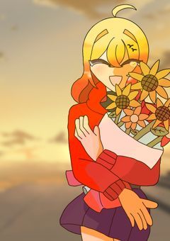 ［日暮の影を見ていました］