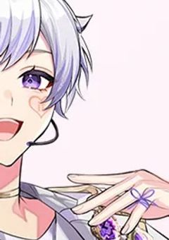 irisの紅一点は💜🐇の彼女のようで