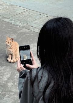 すれ違いの青