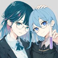 れい( ^ω^)Kさんとペア画中右が自分さんのアイコン画像