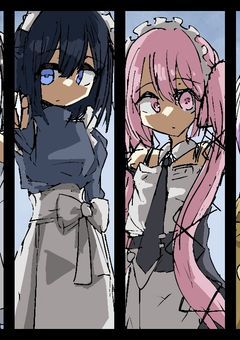 人類滅亡寸前の世の中で。