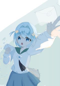 花園でまどろむ