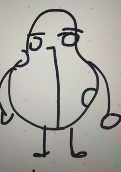 『めろをのらくがき』