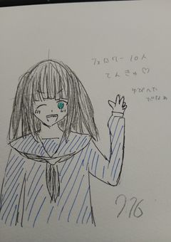 雑談&フォロワー10人増加ごとにイラスト投下