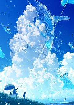 　#　夏が沈まない 教室で　。