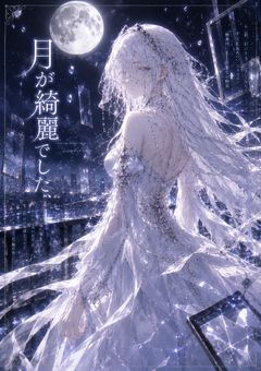 月が綺麗でした。