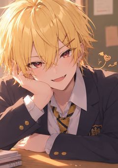 後ろの席は小悪魔くん .