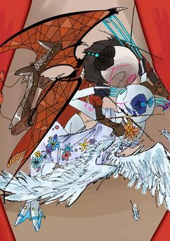 イラスト投げて承認欲求を満たす