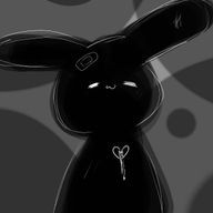 # 情緒不安定のうさぎ　# 笹倉莉央さんのアイコン画像