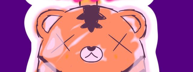 トラとメンダコさんの壁紙画像