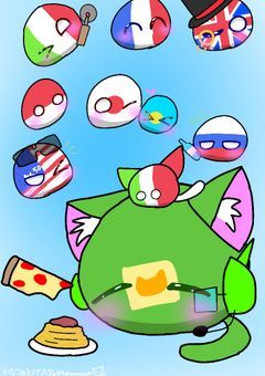 ポーランドボールの日常生活！