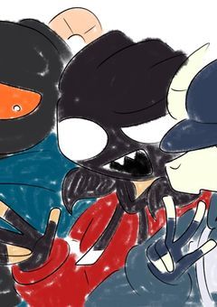 イラスト展覧会場