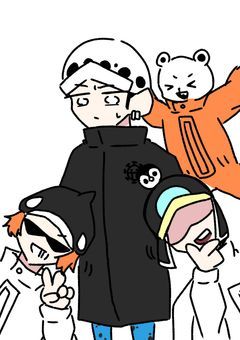 ワンピいらすと！！(といってもほぼハート)
