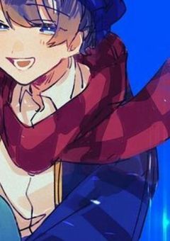 え、なんか画面に青い化け物いるんだけど