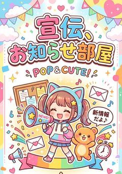 宣伝、お知らせ- ̗̀📣