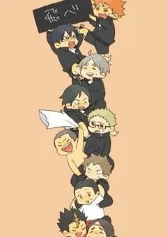 男バレと仲のいい女バレの皆