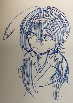 紙絵師になるためにイラスト1000枚描く!!