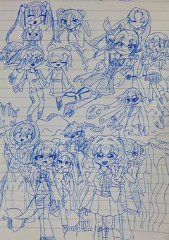「海の子創作キャラクターズ」の日常