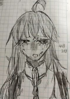 伸びないイラスト部屋（絶望）