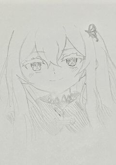 リゼロイラスト部屋(ゴミ絵)