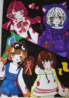 {👀🎀}最"狂"の殺し屋姉弟。