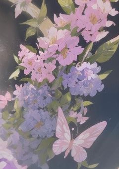 『　　月夜の蝶． 　』について