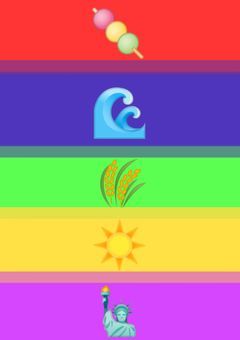 🍡🌊🌾☀️🗽の短編!