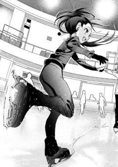 一番星のスケート選手