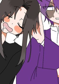 気づいたらに間に挟まれてます