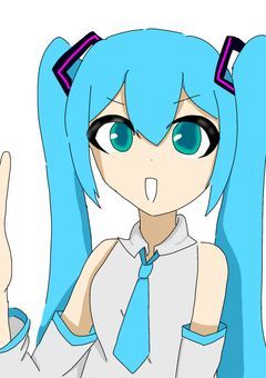 初音ミクを100枚書くチャレンジ