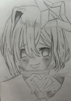 ホロライブのイラスト描きたい
